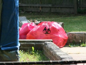 Biohazard bags