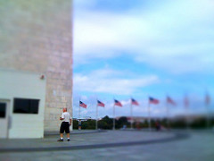 Guy at the Washington Monument.