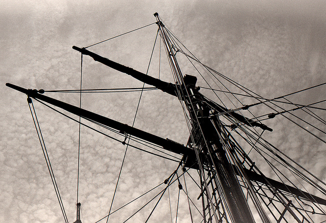 Ship rigging in Annapolis