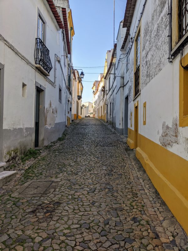 Street in Évora.