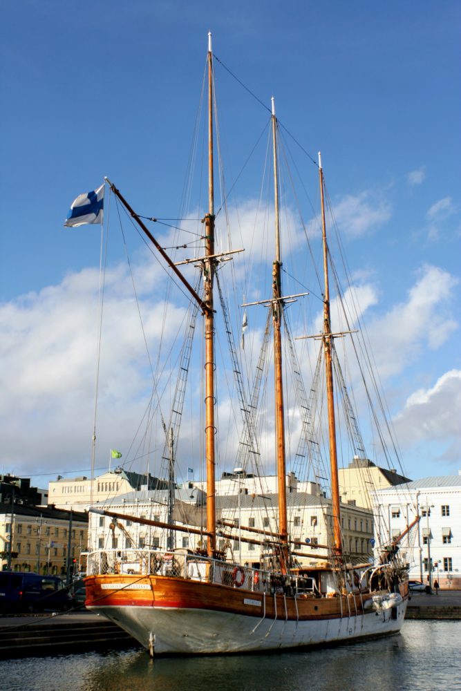 Kathrina in Helsinki.
