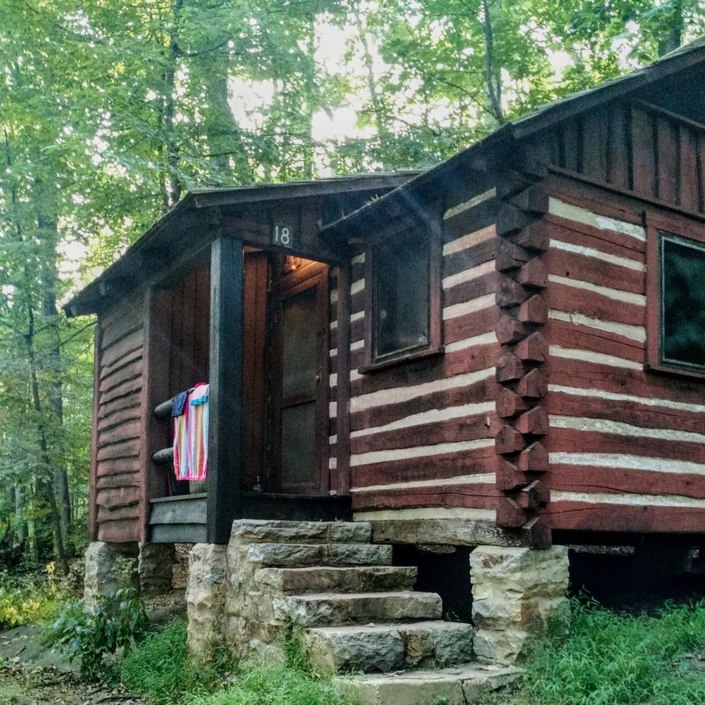 Cabin at Camp Misty Mount.