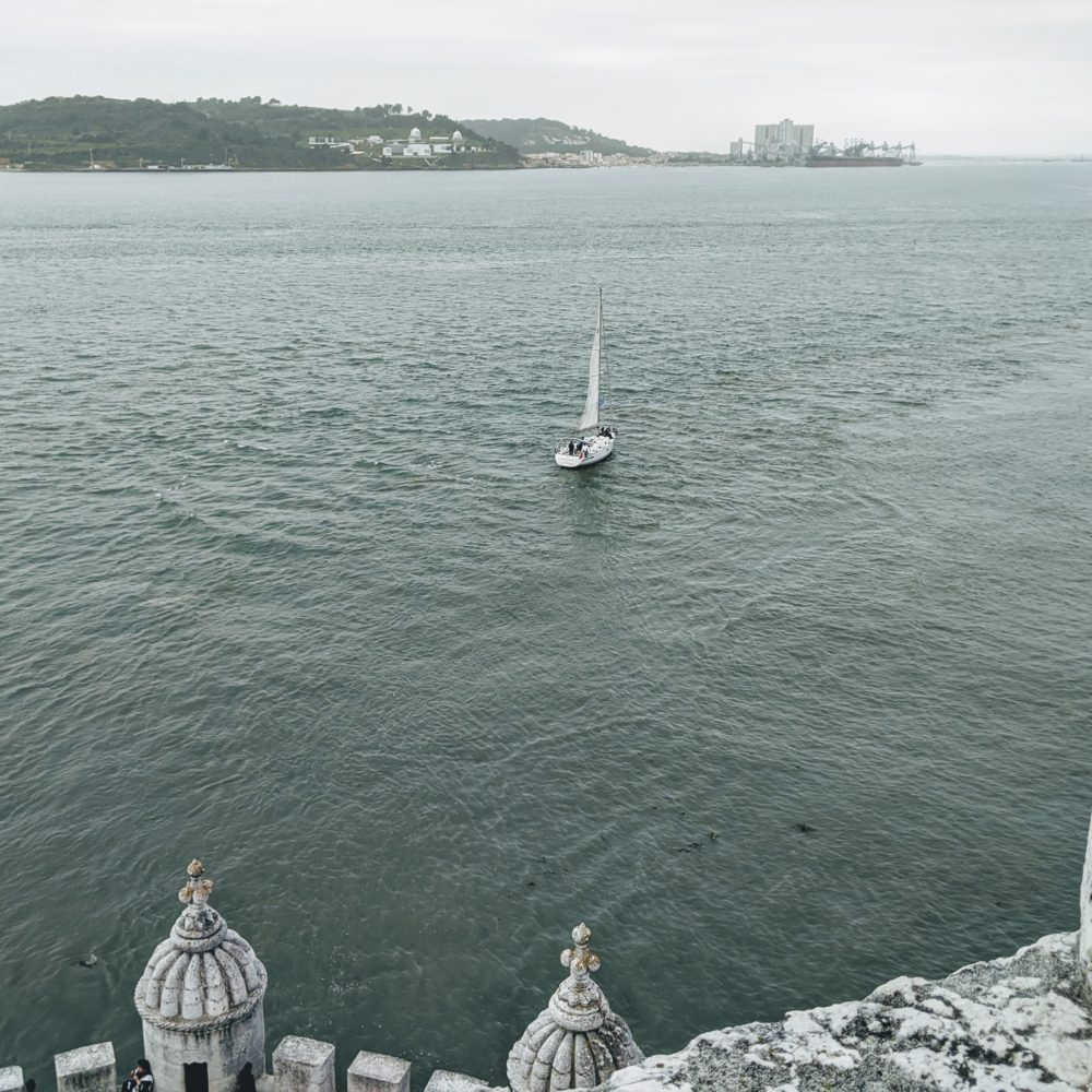 The view from Belém Tower.