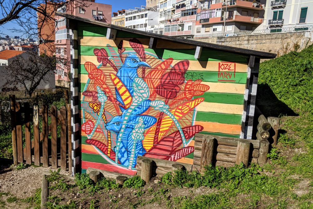 Lisbon street art.