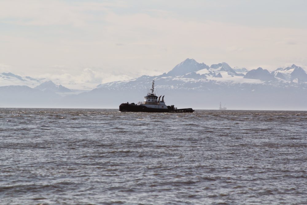 Tug boat on Cook Inlet